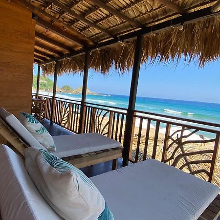 Cafe Maya - Zipolite Exteriör bild