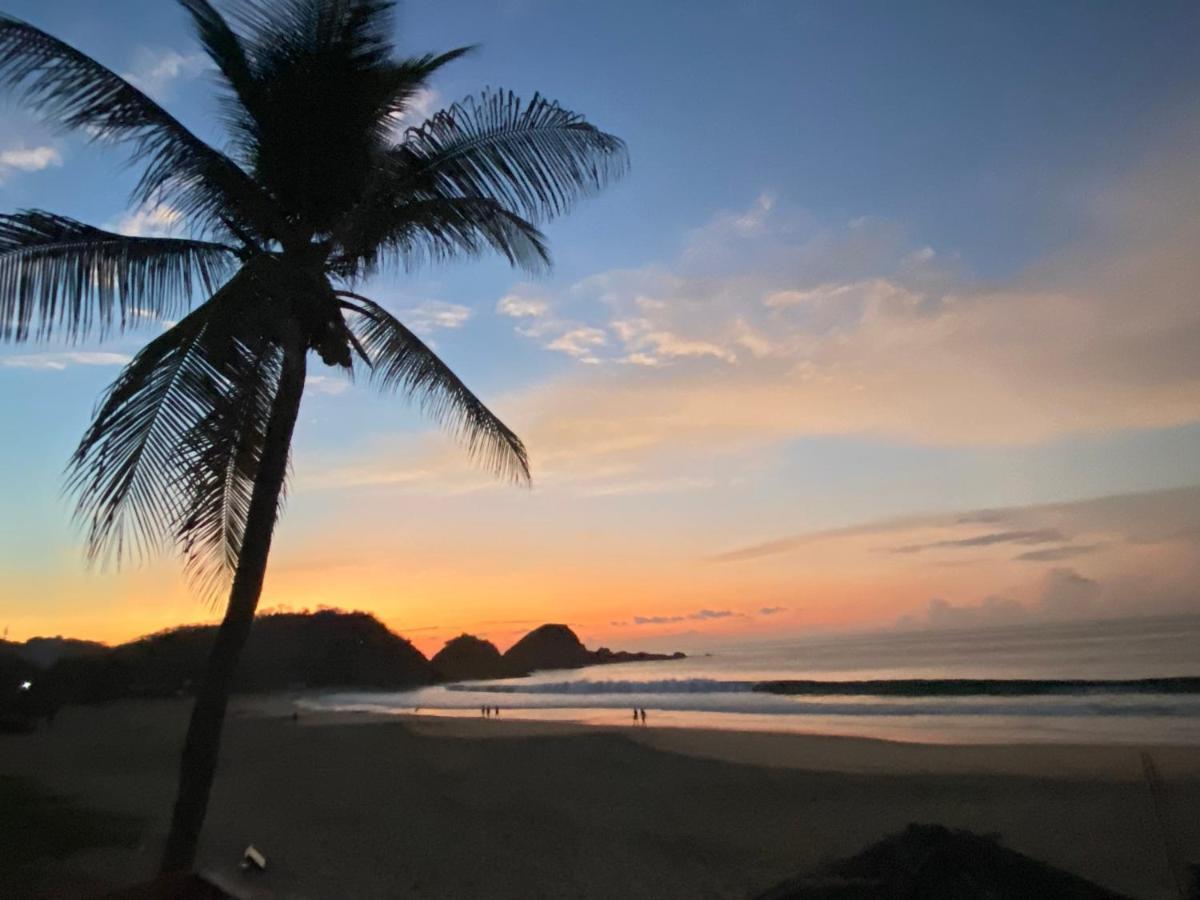 Cafe Maya - Zipolite Exteriör bild