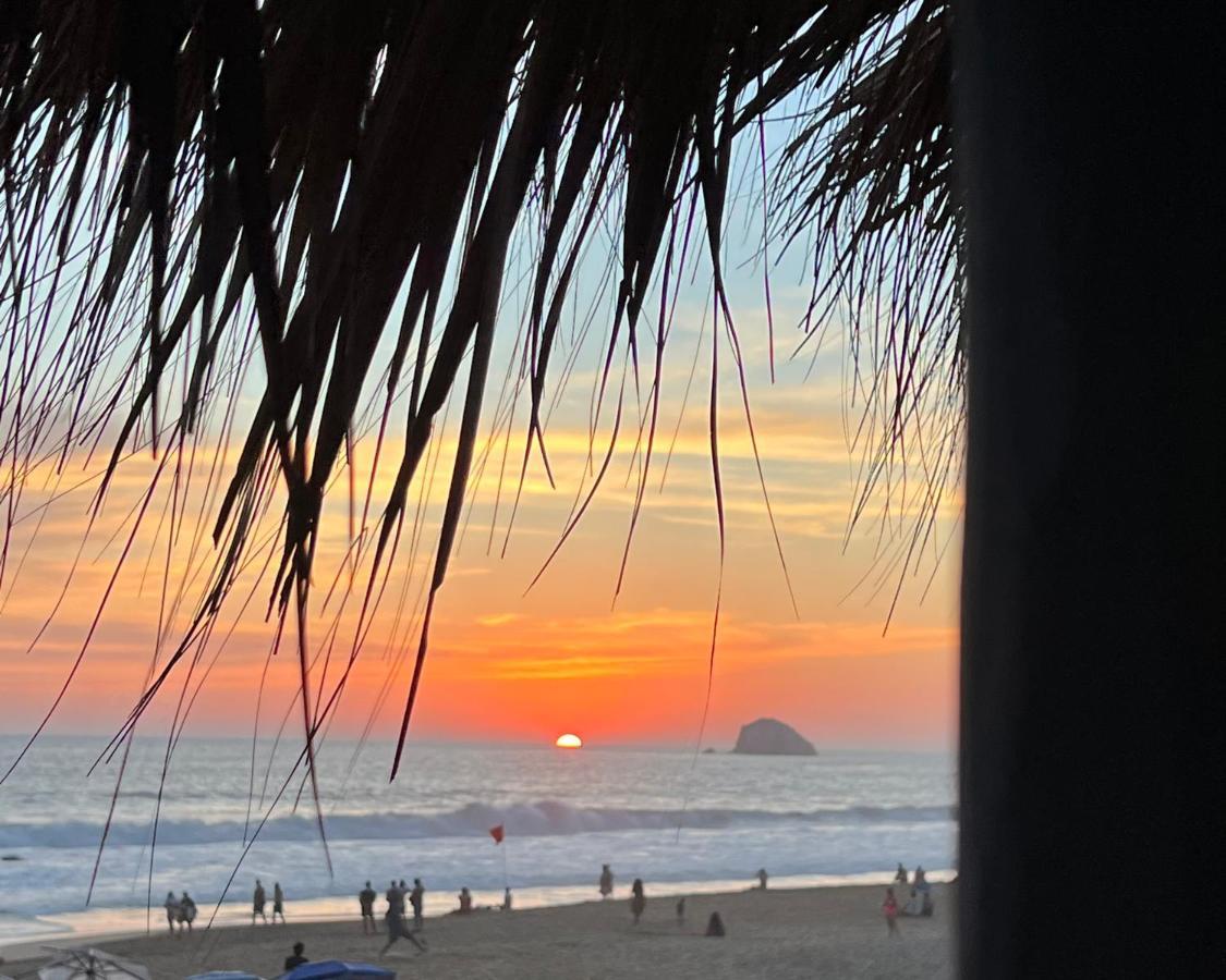 Cafe Maya - Zipolite Exteriör bild