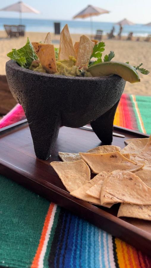 Cafe Maya - Zipolite Exteriör bild