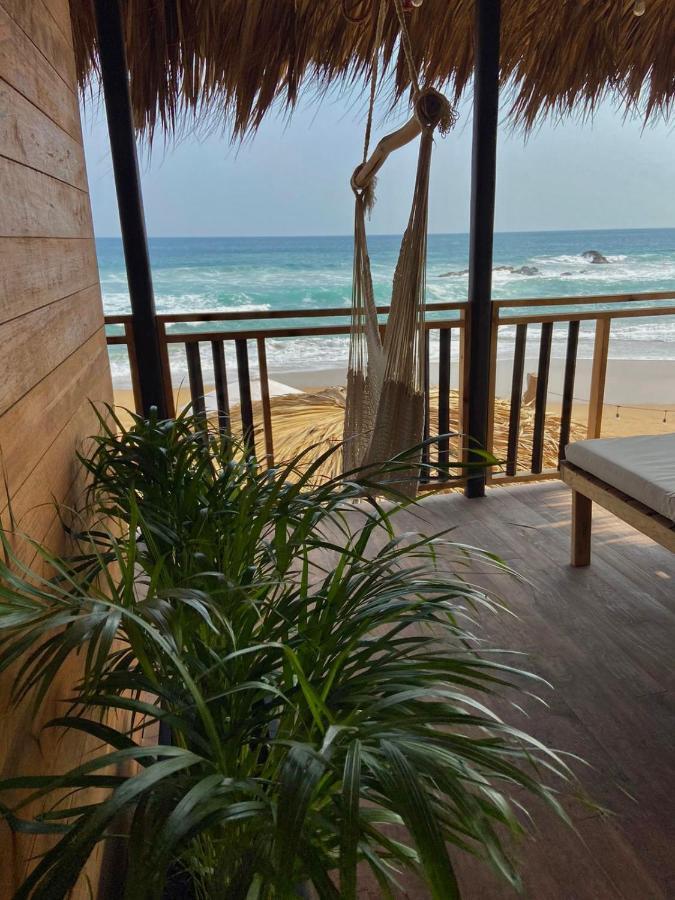 Cafe Maya - Zipolite Exteriör bild