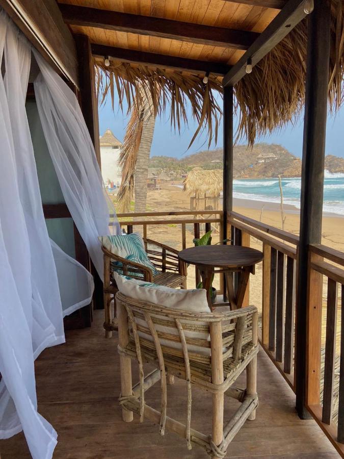 Cafe Maya - Zipolite Exteriör bild