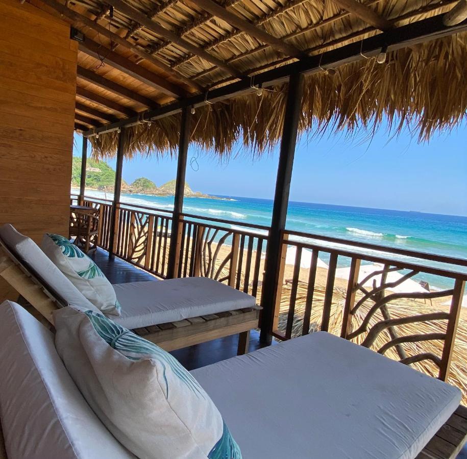 Cafe Maya - Zipolite Exteriör bild